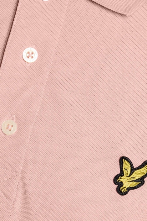 Lyle & Scott roze heren polo | Kleurstaal