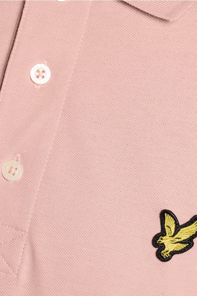 Lyle & Scott roze heren polo | Kleurstaal