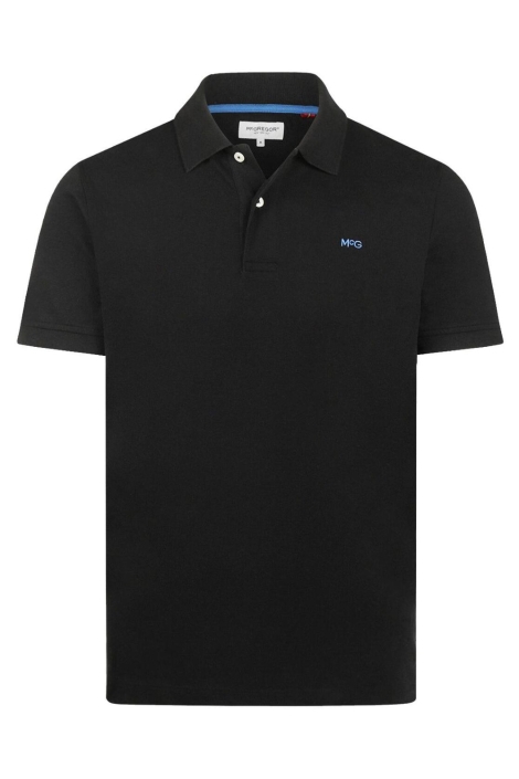 McGregor zwarte heren polo | Vooraanzicht