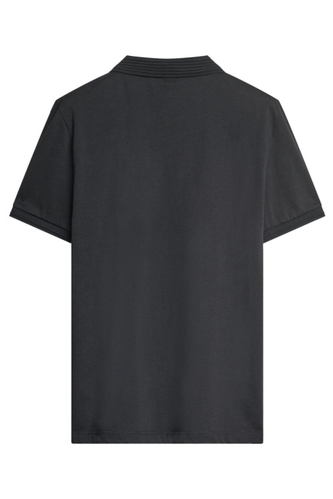 Antony Morato zwarte heren polo | Achteraanzicht