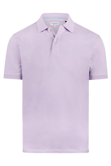 McGregor paarse heren polo | Vooraanzicht