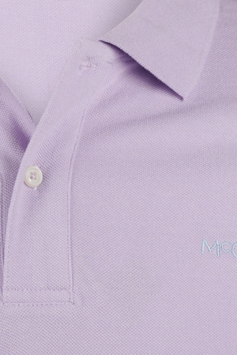 McGregor paarse heren polo | Kleurstaal