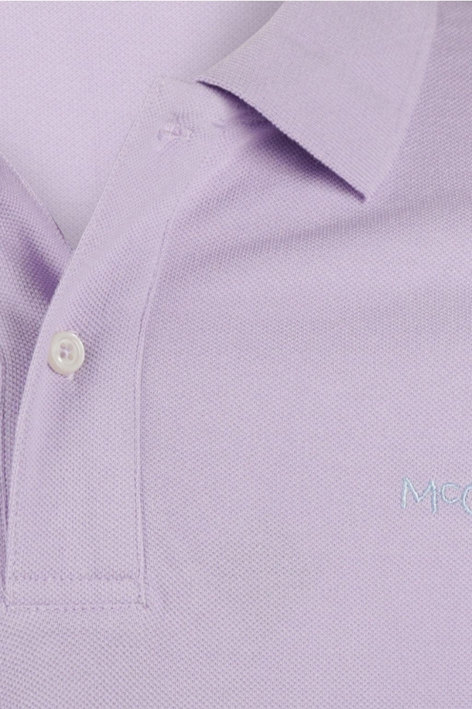 McGregor paarse heren polo | Kleurstaal