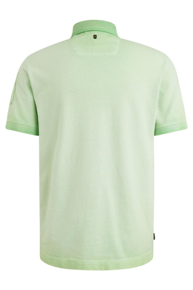 PME legend groene heren polo | Achteraanzicht