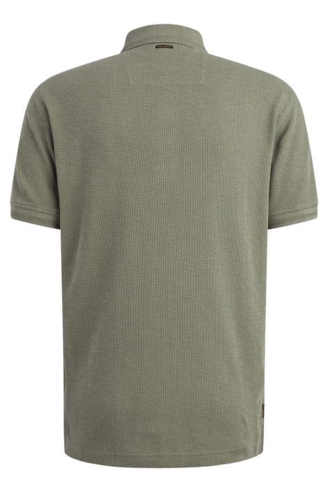PME legend groene heren polo | Achteraanzicht