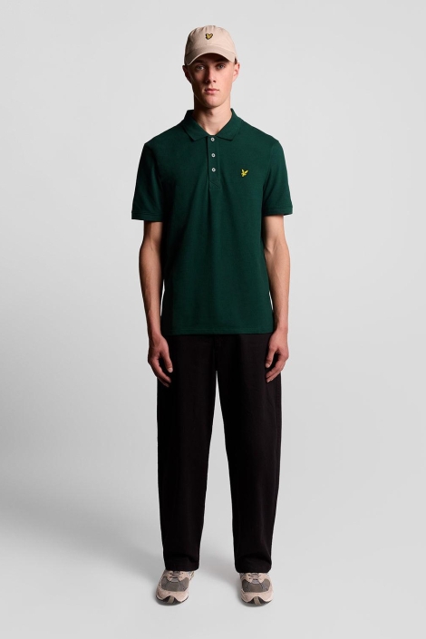 Lyle & Scott groene heren polo | Model