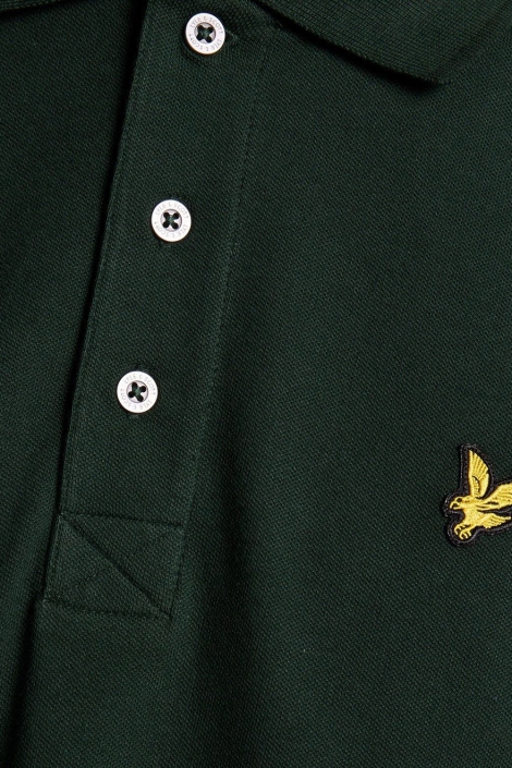 Lyle & Scott groene heren polo | Kleurstaal