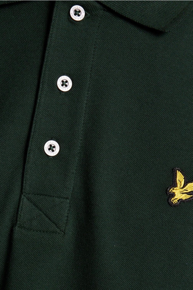Lyle & Scott groene heren polo | Kleurstaal