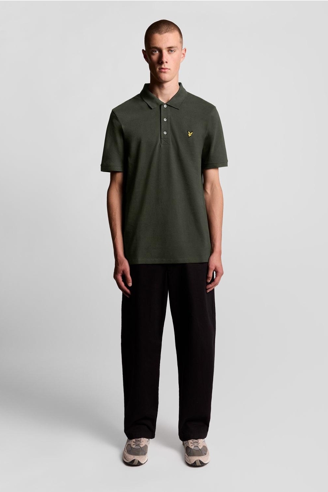 Lyle & Scott groene heren polo | Model