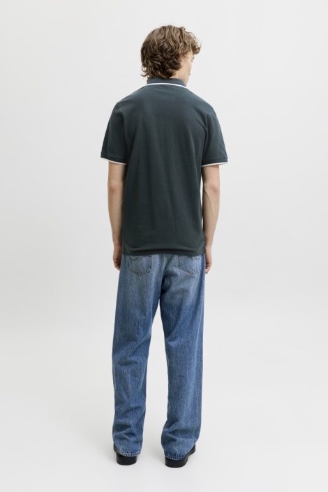 Jack & Jones groene heren polo | Model
