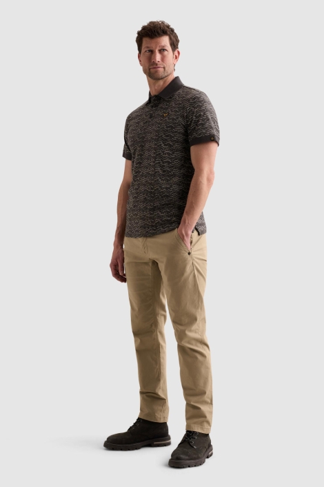 PME legend blauwe heren polo | Model