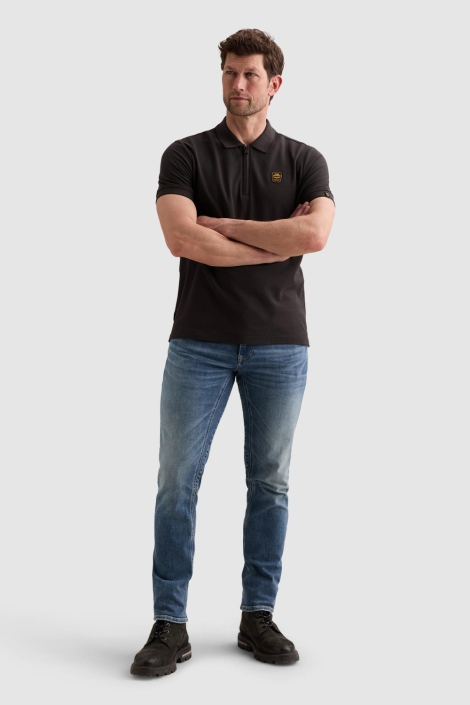 PME legend blauwe heren polo | Model