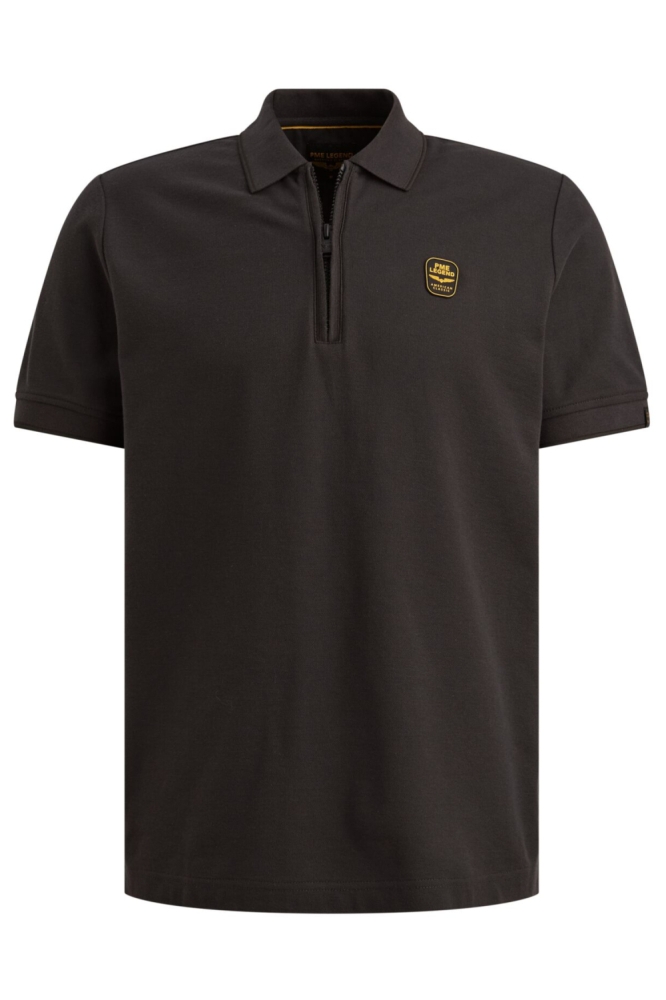 PME legend blauwe heren polo | Vooraanzicht