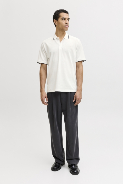Jack & Jones witte heren polo | Model