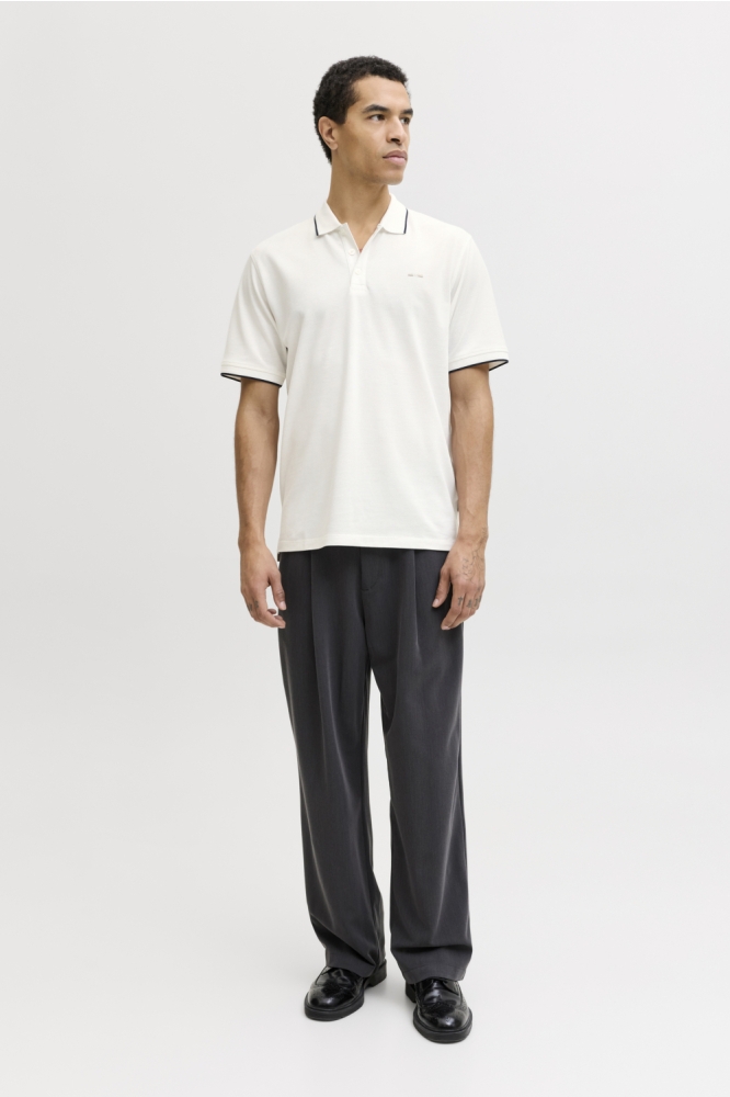 Jack & Jones witte heren polo | Model