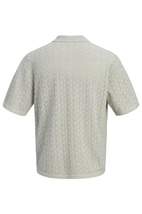 Jack & Jones groene heren polo | Achteraanzicht