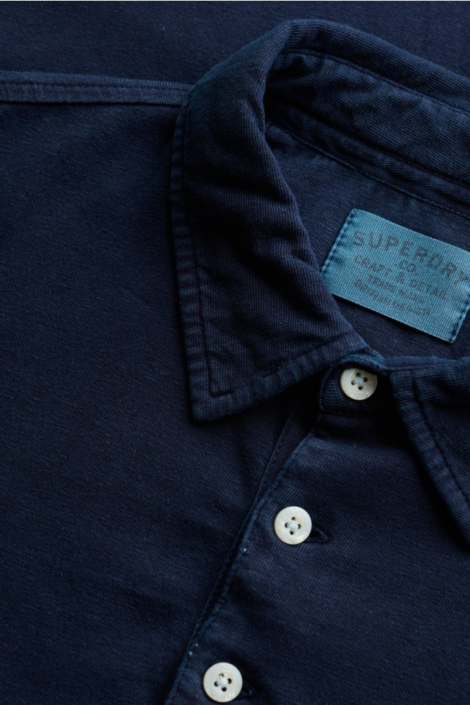Superdry blauwe heren polo | Unique Selling Point