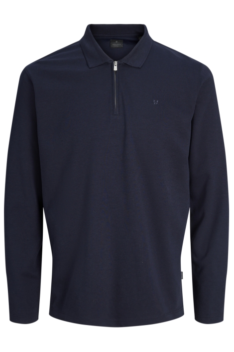 Jack & Jones blauwe heren polo | Vooraanzicht