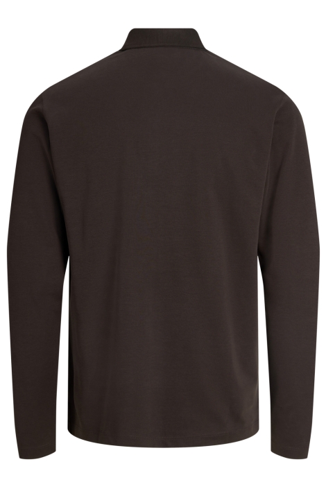 Jack & Jones bruine heren polo | Achteraanzicht