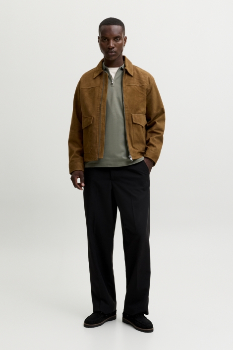 Jack & Jones groene heren polo | Model