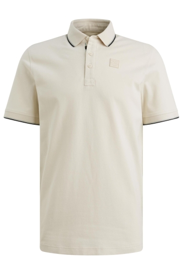 PME legend short sleeve polo stretch pique pa Beige