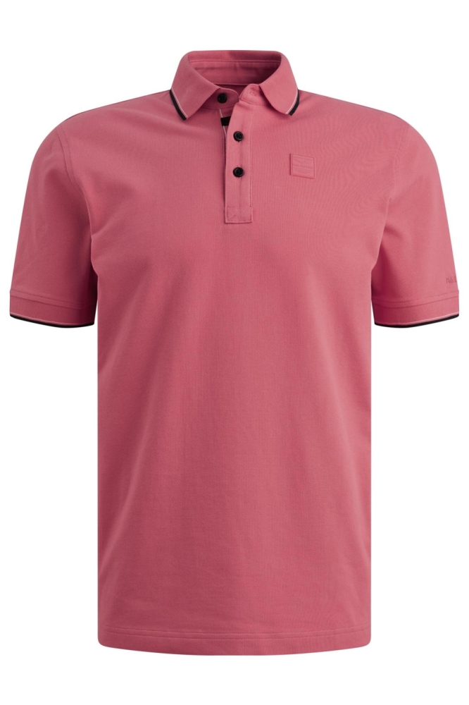 PME legend roze heren polo | Vooraanzicht
