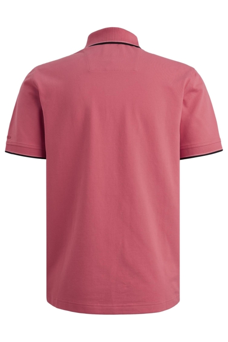 PME legend roze heren polo | Achteraanzicht