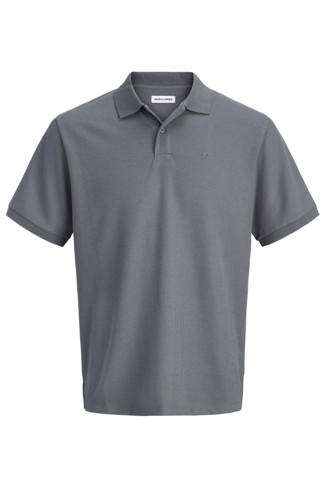 Jack & Jones blauwe heren polo | Vooraanzicht