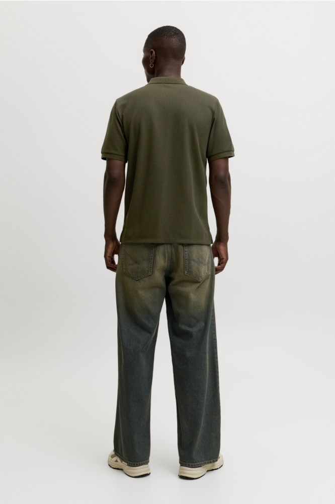 Jack & Jones groene heren polo | Model