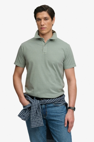 Superdry Polo ESSENTIAL JERSEY POLO M1110509A SLATE GREY