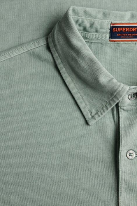 Superdry groene heren polo | Kleurstaal