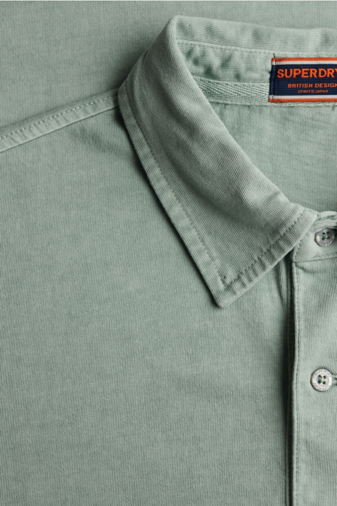 Superdry groene heren polo | Kleurstaal