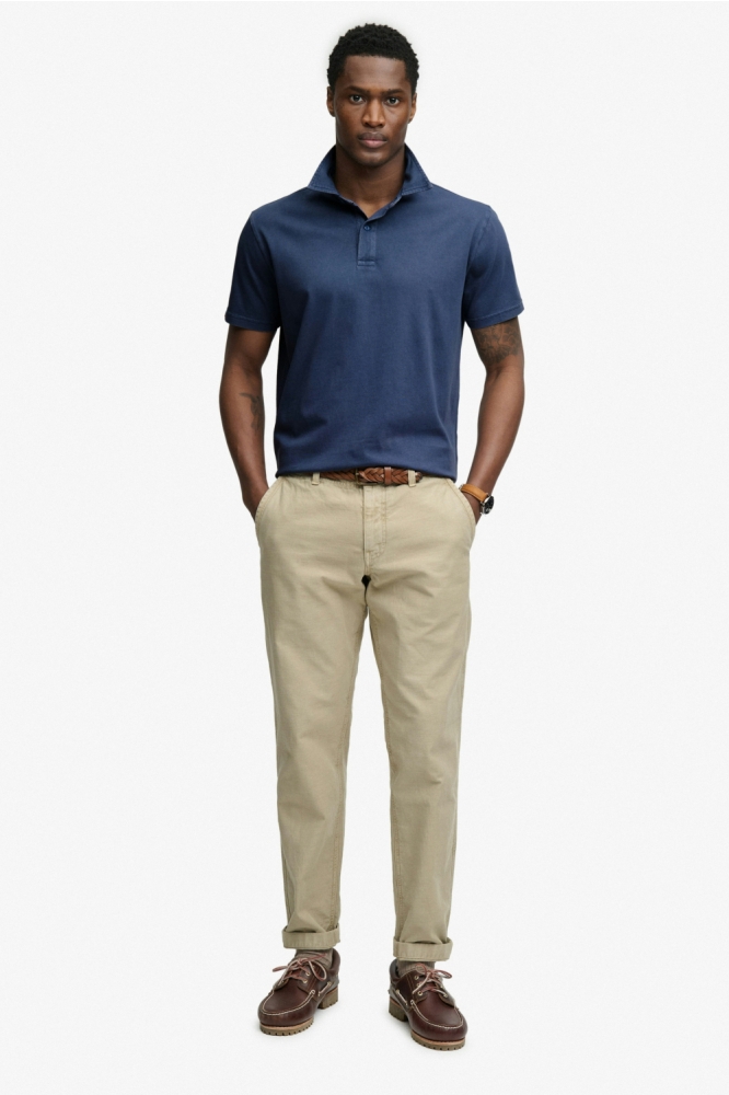 Superdry blauwe heren polo | Model