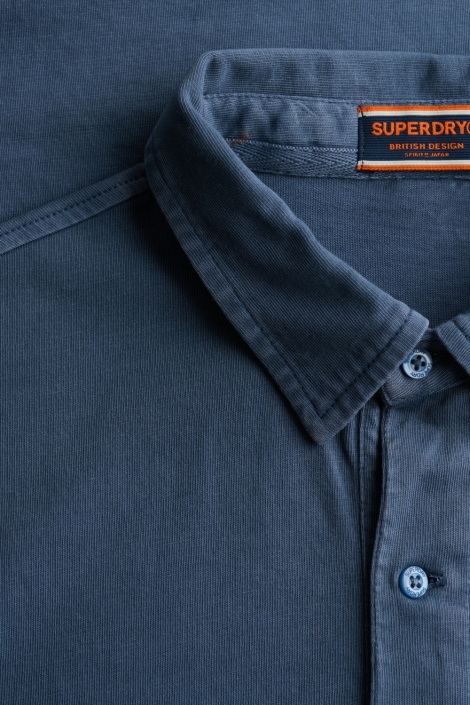 Superdry blauwe heren polo | Kleurstaal