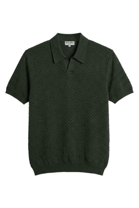 Antony Morato groene heren polo | Vooraanzicht