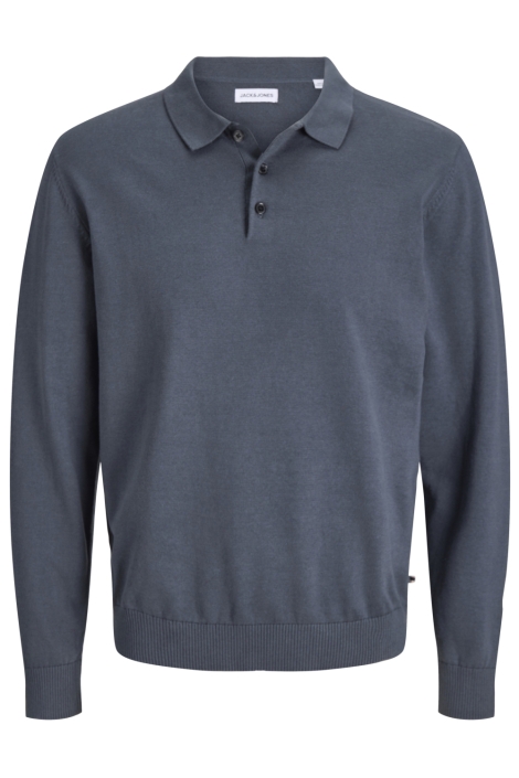 Jack & Jones grijze heren polo | Vooraanzicht