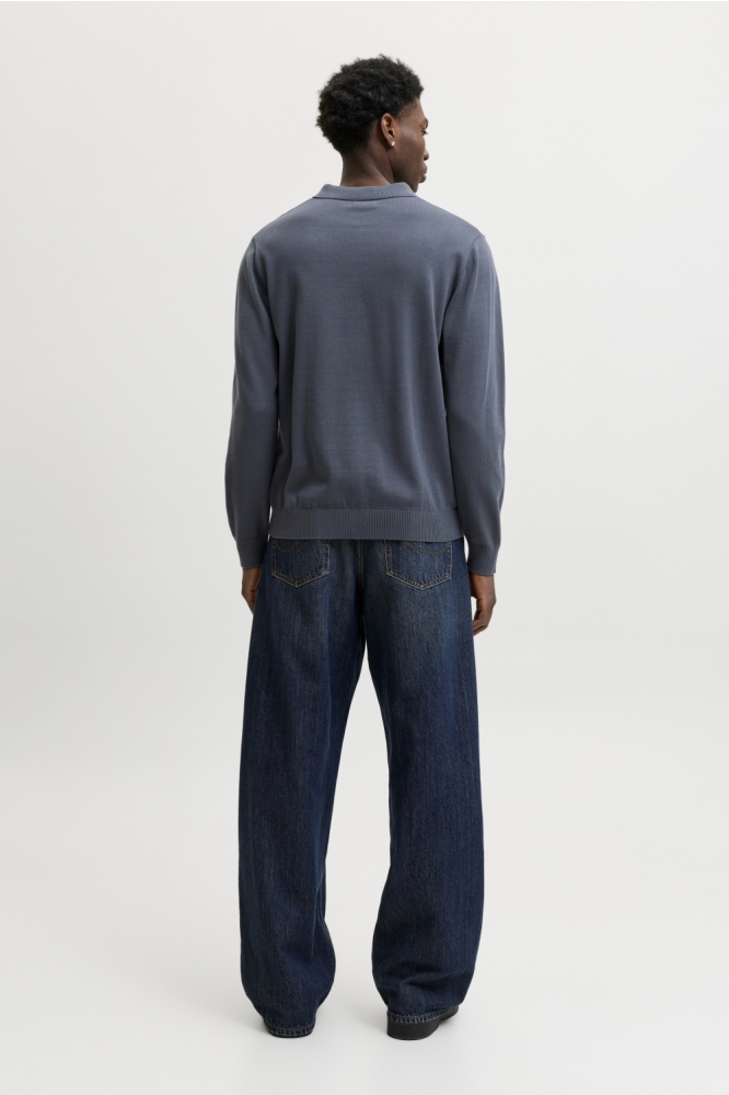Jack & Jones grijze heren polo | Model