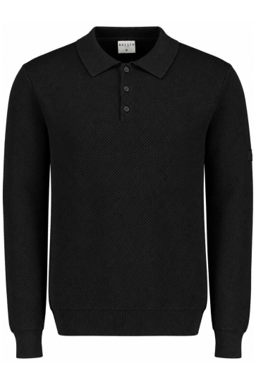 Ballin Trui POLO LONGSLEEVE 2662 BLACK