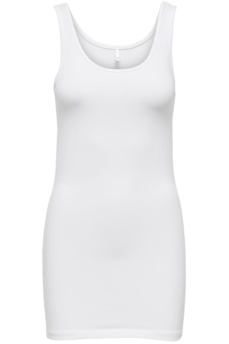 Only witte dames top | Vooraanzicht