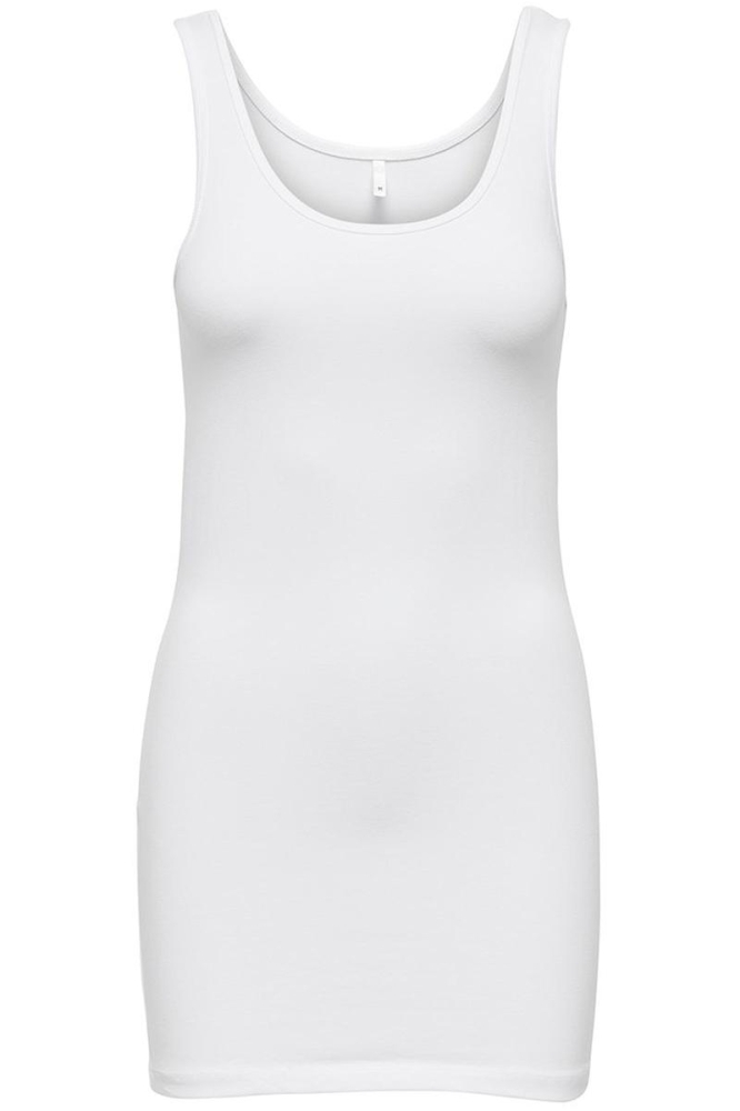 Only witte dames top | Vooraanzicht