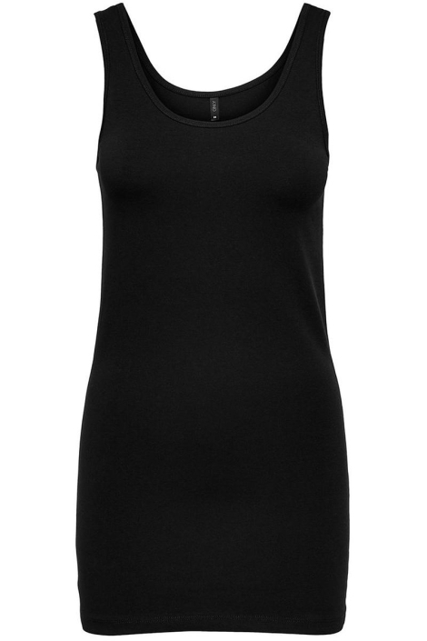 Only zwarte dames top | Vooraanzicht
