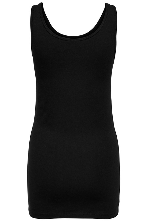 Only zwarte dames top | Achteraanzicht