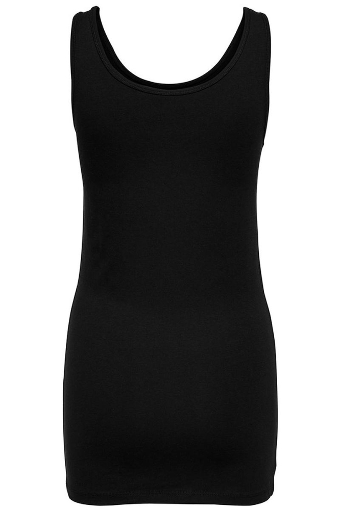 Only zwarte dames top | Achteraanzicht