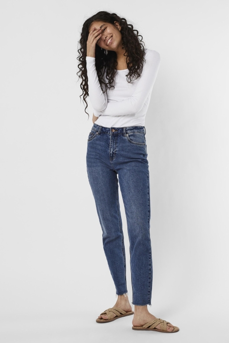 Vero Moda witte dames t-shirt | Model