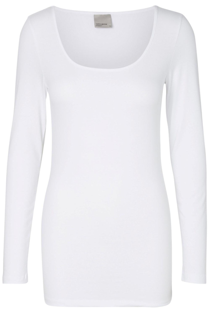 Vero Moda witte dames t-shirt | Vooraanzicht