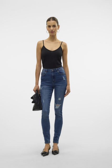 Vero Moda zwarte dames top | Model