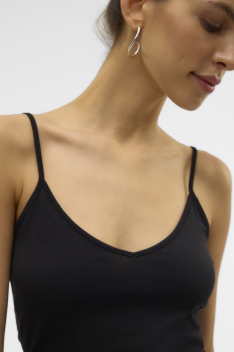 Vero Moda zwarte dames top | Close up