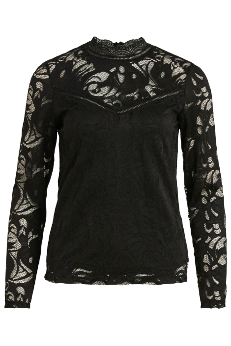 Vila zwarte dames blouse | 