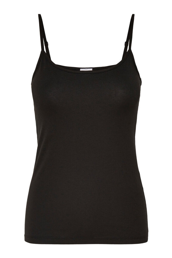 Jacqueline de Yong zwarte dames top | Vooraanzicht