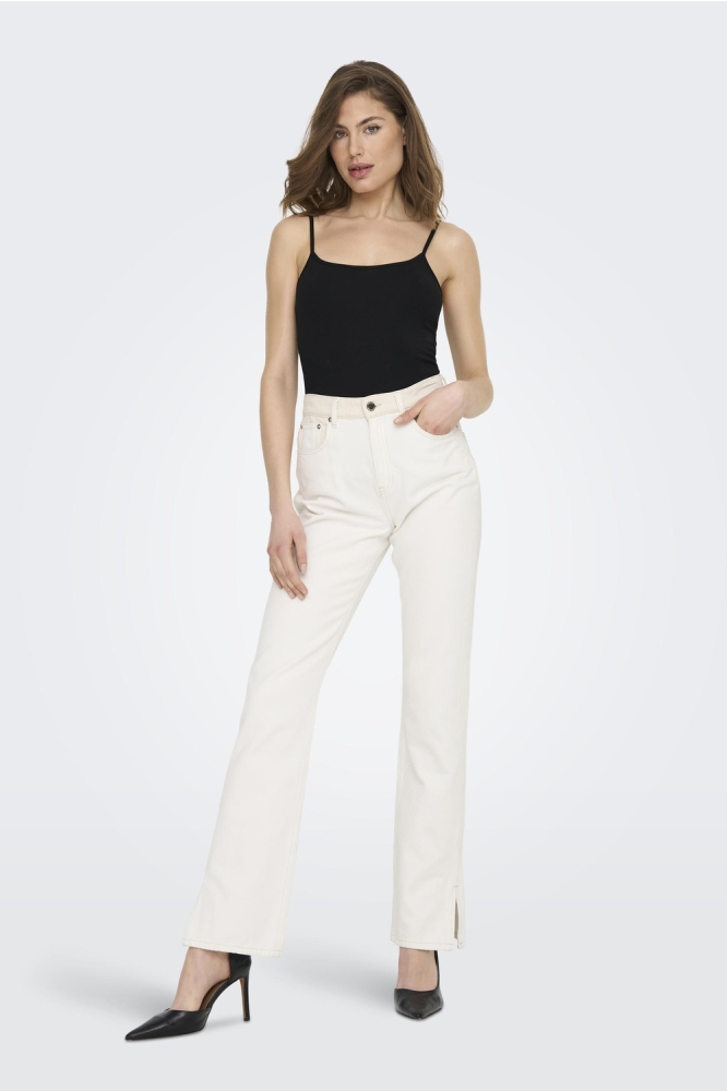 Jacqueline de Yong zwarte dames top | Model